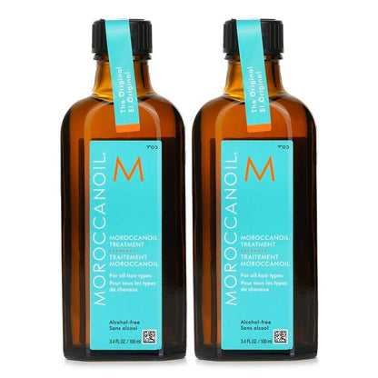 Moroccanoil-Behandlung – Original (für alle Haartypen) Duo-Set 200 ml (100 ml x 2)