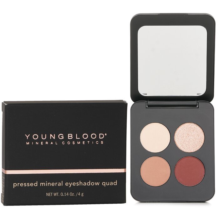 Youngblood Pressed Mineral Eyeshadow Quad - # Starlit 4g