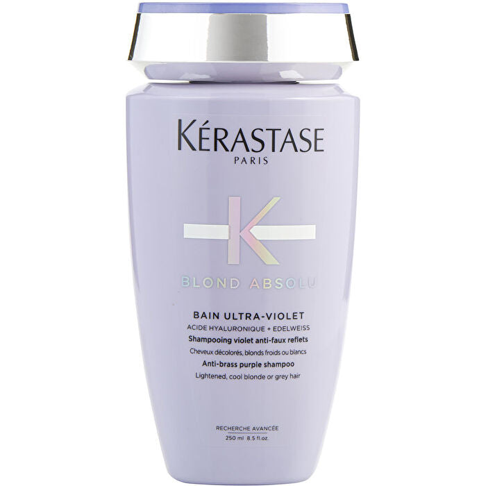 Kerastase Blond Absolu Bain Ultra-Violet Anti-Brass Purple Shampoo (aufgehelltes, kühles blondes oder graues Haar) 250ml/8,5oz