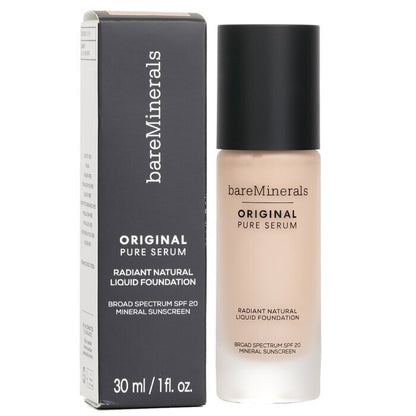 BareMinerals Original Pure Serum Radiant Natural Liquid Foundation Mineral SPF 20 - # Fair Cool 1 30ml/1oz