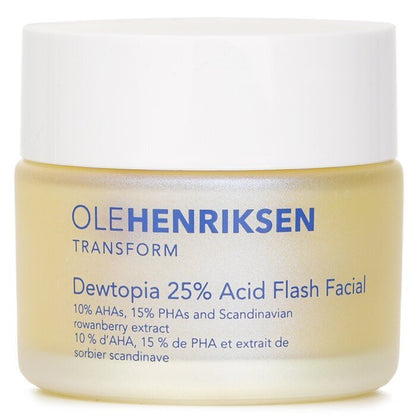 Ole Henriksen Dewtopia 25% Acid Flash Facial Mask 50ml