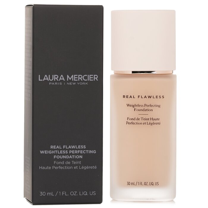 Laura Mercier Real Flawless – Schwerelose, perfektionierende Grundierung – 0N1 Silk, 30 ml