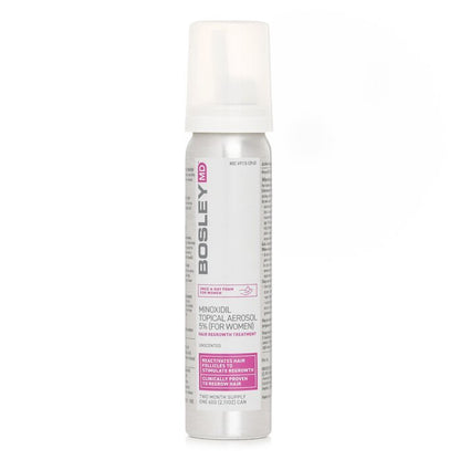 Bosley Minoxidil Topisches Aerosol 5 % (für Frauen) Haarwuchsbehandlung 60 g/2,11 oz