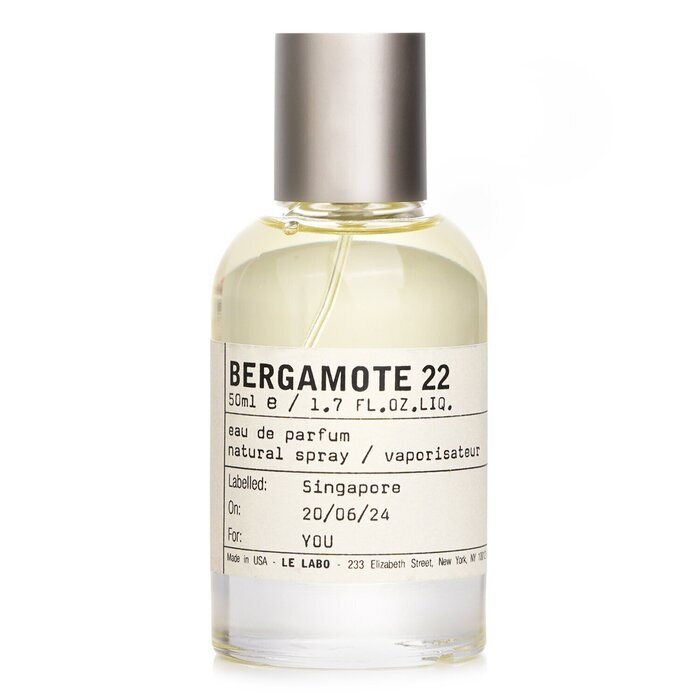 Le Labo Bergamote 22 Eau de Parfum Spray 50 ml