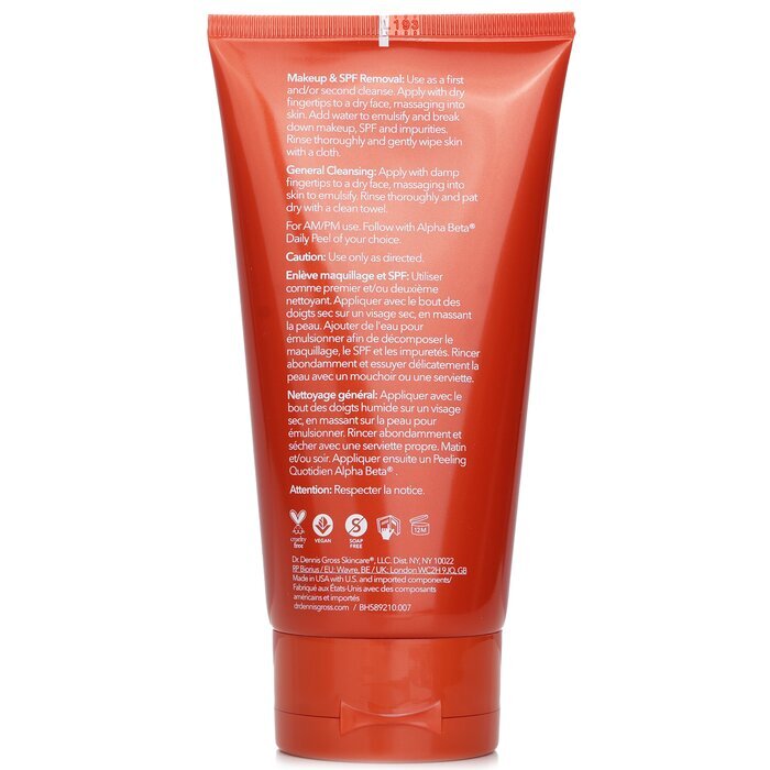 Dr. Dennis Gross – Vitamin C Milchsäure-Reinigungsöl, cremig, 177 ml