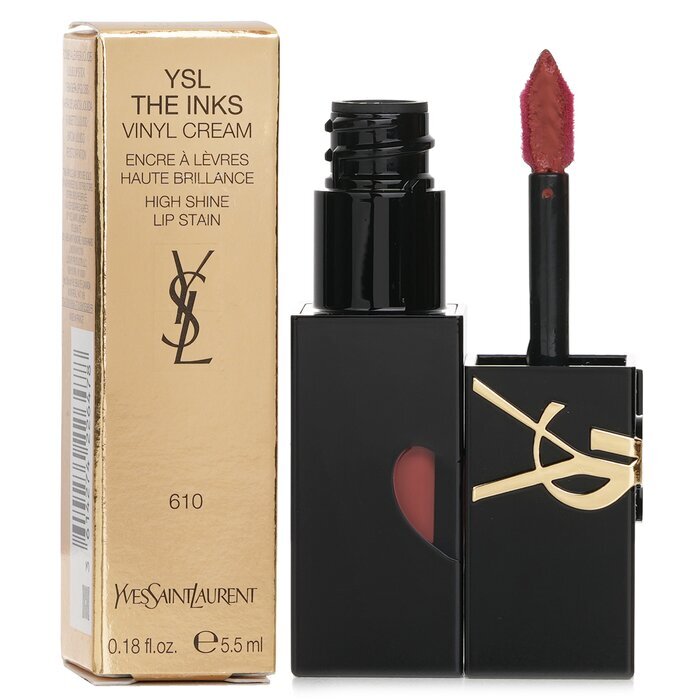 Yves Saint Laurent The Inks Hochglänzender Lippenstift – Nr. 610 Nude Champion, 5,5 ml