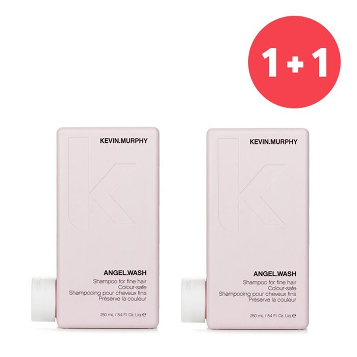 Kevin Murphy 【1+1 Set】Angel.Wash (Ein Volumenshampoo – für feines, trockenes oder gefärbtes Haar) 250 ml/8,4 oz