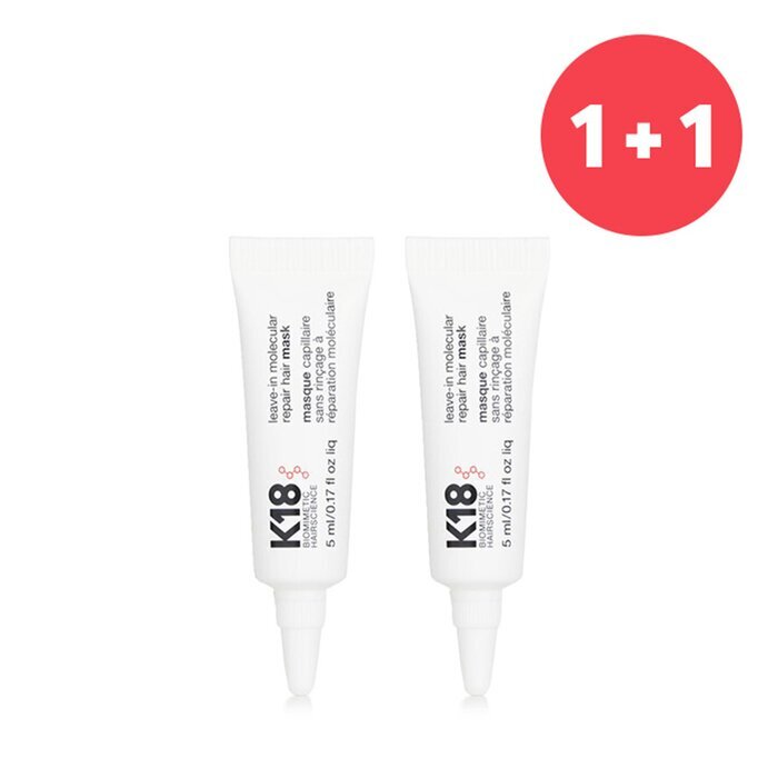 K18 【1+1 Set】 Leave-In Molecular Repair Haarmaske 5ml/0,17oz