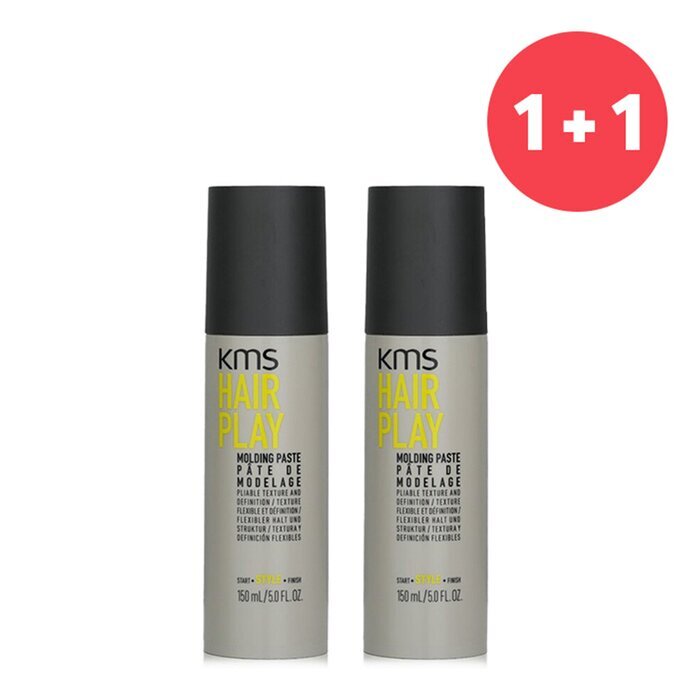 KMS California 【1+1 Set】Hair Play Molding Paste (biegsame Textur und Definition) 150ml/5oz