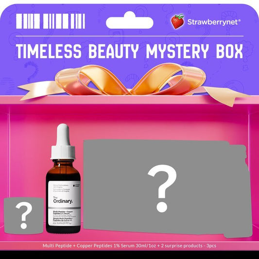 The Ordinary [Timeless Beauty Mystery Box] Multi Peptide + Copper Peptides 1% Serum 30ml/1oz + 2 surprise products - 3pcs 3pcs