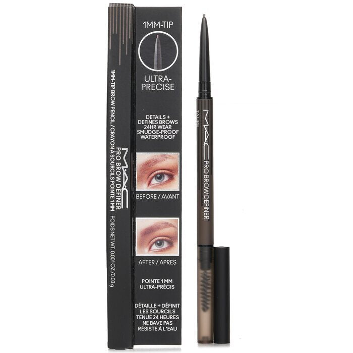 MAC Pro Brow Definer Augenbrauenstift mit 1 mm Spitze – Taupe, 0,03 g