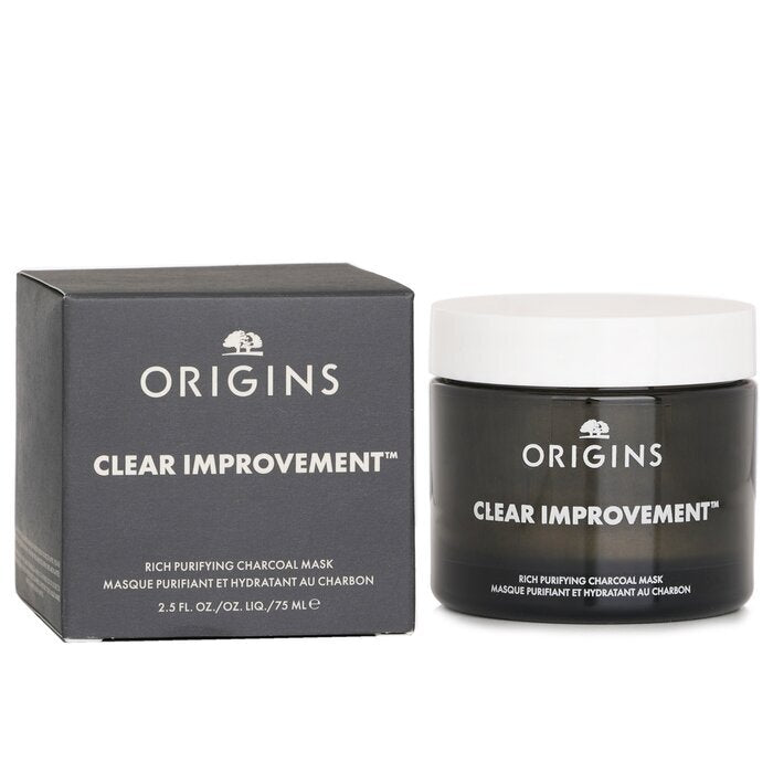 Origins – Clear Improvement – ​​Reichhaltige, reinigende Aktivkohlemaske, 75 ml