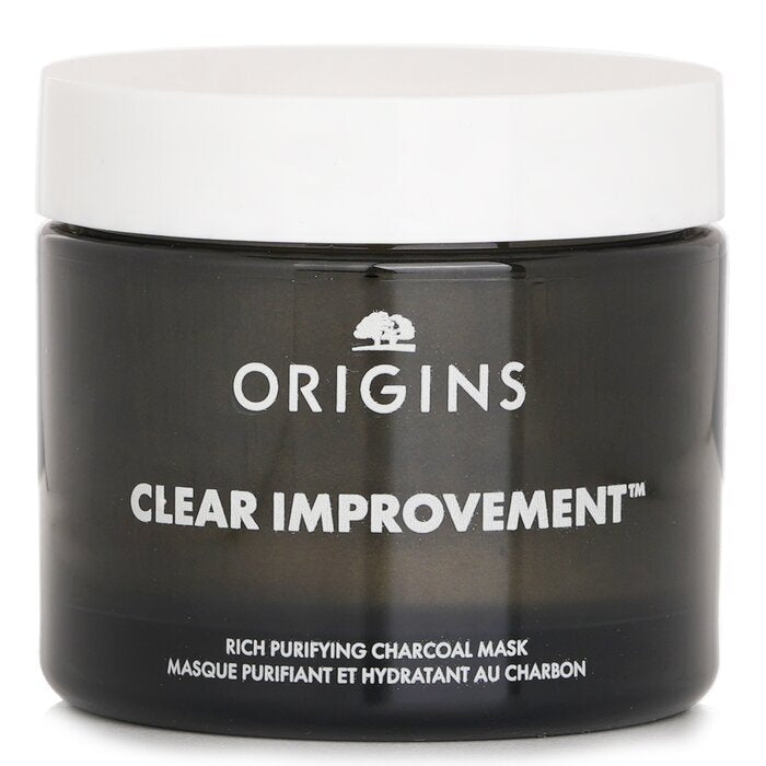 Origins – Clear Improvement – ​​Reichhaltige, reinigende Aktivkohlemaske, 75 ml