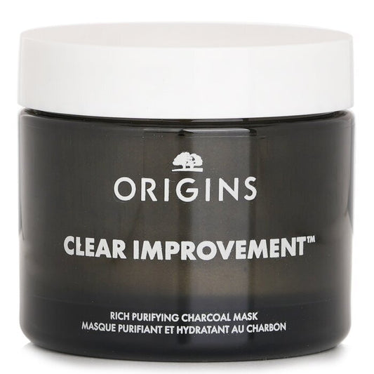 Origins – Clear Improvement – ​​Reichhaltige, reinigende Aktivkohlemaske, 75 ml