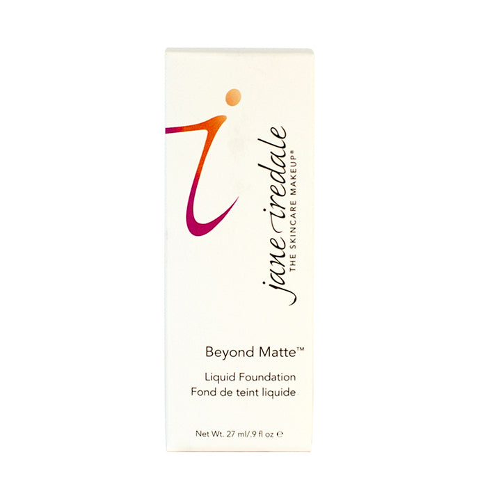 Jane Iredale Beyond Matte Liquid Foundation – Nr. M6 (Mittel mit pfirsichfarbenen/goldenen Untertönen) 27 ml/0,9 oz