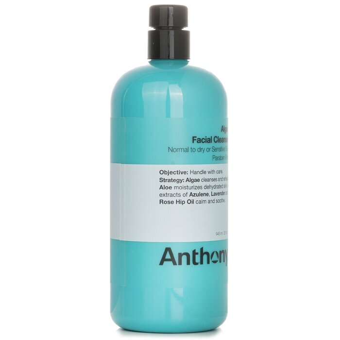 Anthony Logistics For Men Algen-Gesichtsreiniger (normale bis trockene oder empfindliche Haut) 946 ml