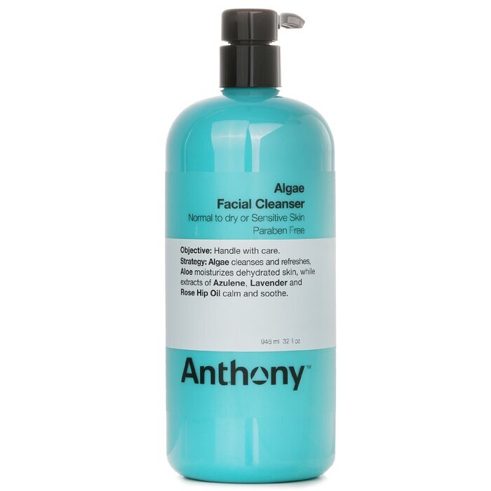 Anthony Logistics For Men Algen-Gesichtsreiniger (normale bis trockene oder empfindliche Haut) 946 ml