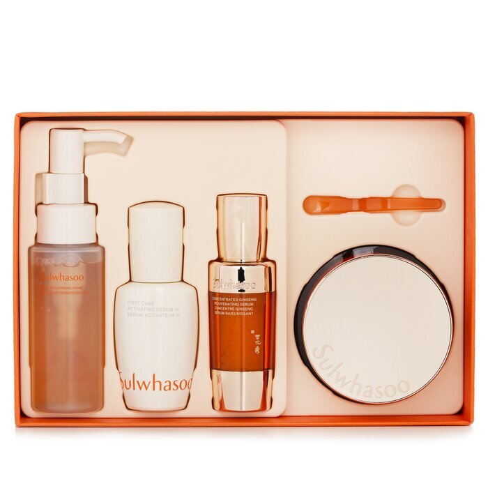 Sulwhasoo Konzentriertes Ginseng-Verjüngungscreme-Set, reichhaltig, 4-teilig