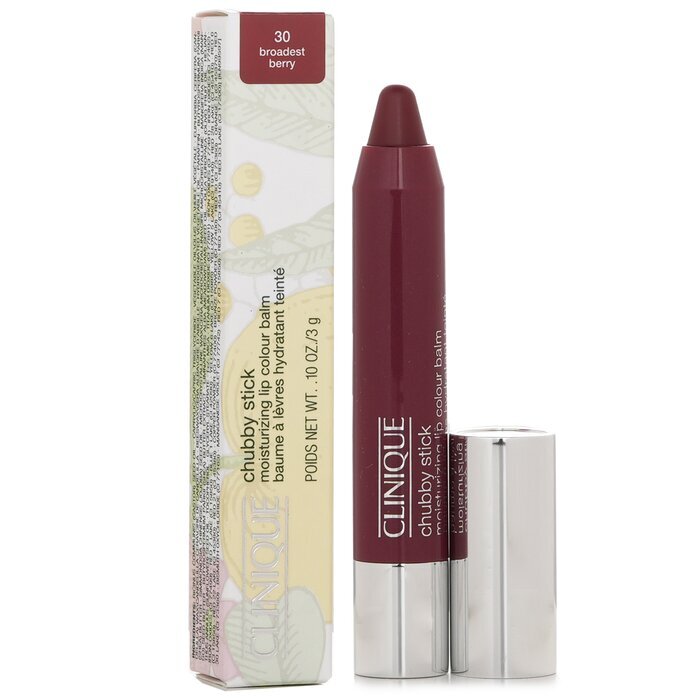 Clinique Chubby Stick Feuchtigkeitsbalsam – 30 Broadest Berry, 3 g