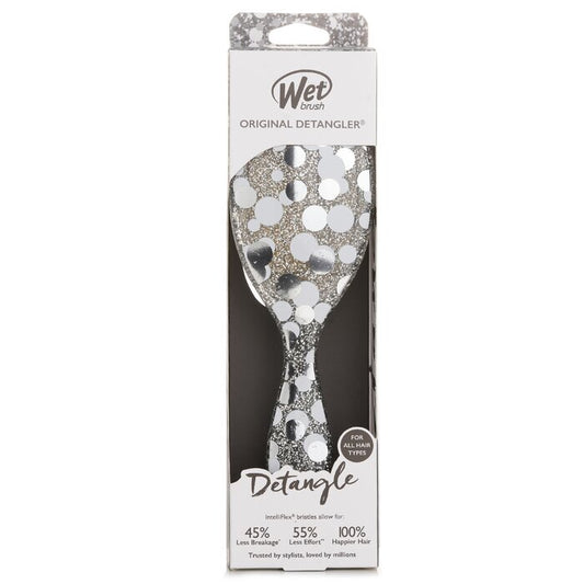 Wet Brush Original Detangler Groovy Disco Silber Haarbürste 1 Stück