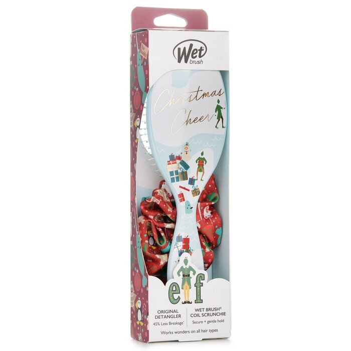 Wet Brush Original Detangler Elf + Scrunchie Haarbürste 1 Stück