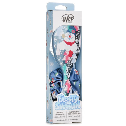 Wet Brush Original Detangler Frosty + Scrunchie Haarbürste 1 Stück