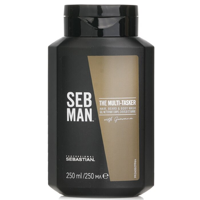 Sebastian Seb Man The Multitasker Haar-, Bart- und Körperwaschmittel, 250 ml