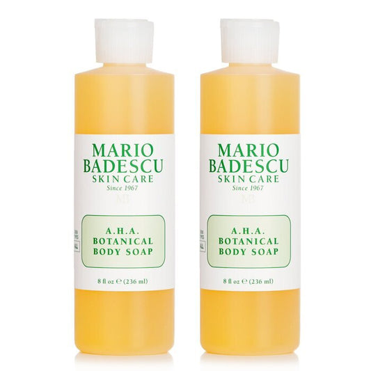 Mario Badescu 【1+1 Set】AHA Botanical Body Soap - Für alle Hauttypen 236ml x2