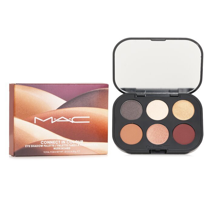 MAC Connect In Colour Lidschattenpalette X6 – Nude Board 6,25 g