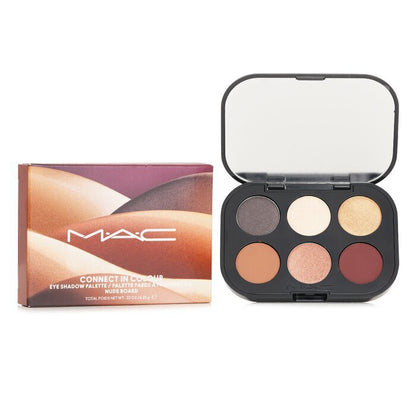 MAC Connect In Colour Lidschattenpalette X6 – Nude Board 6,25 g
