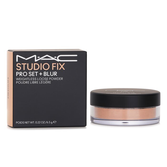 MAC Studio Fix Pro Set + Blur Weightless Loose Powder – Mittel, 6,5 g