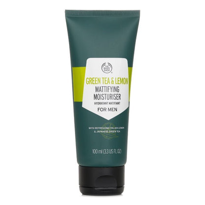 The Body Shop – Mattierende Feuchtigkeitscreme mit Grünem Tee und Zitrone für Männer, 100 ml