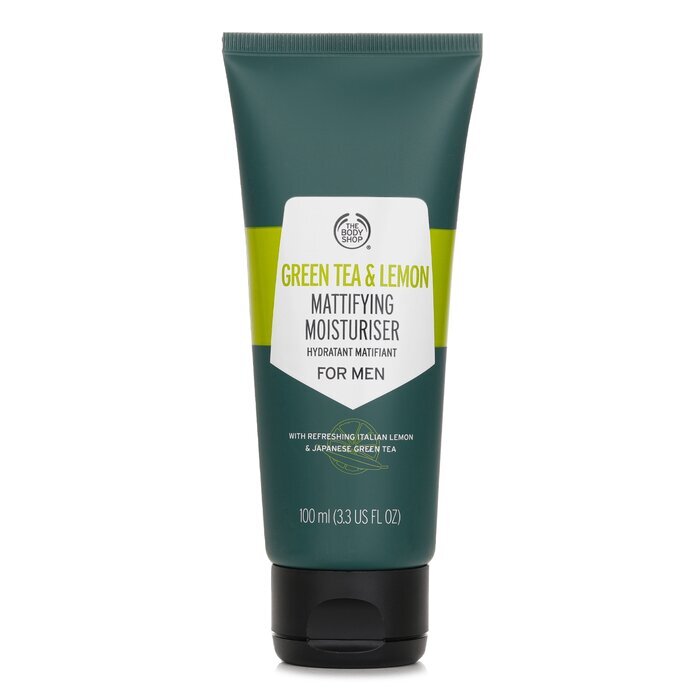 The Body Shop – Mattierende Feuchtigkeitscreme mit Grünem Tee und Zitrone für Männer, 100 ml