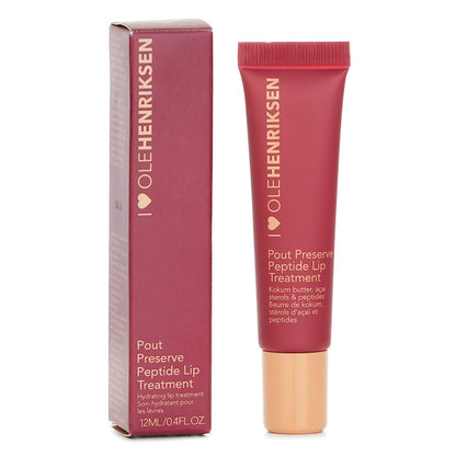 Ole Henriksen Pout Preserve Peptide Lip Treatment -  Cocoa Creme 12ml