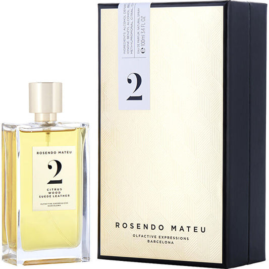 Rosendo Mateu Eau de Parfum Spray – 2 Zitrusfrüchte, Holz, Wildleder, 100 ml