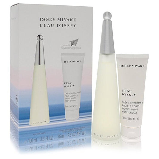 Issey Miyake L'eau D'issey (issey Miyake) Geschenkset – Eau De Toilette Spray + 2,6 oz Körpercreme