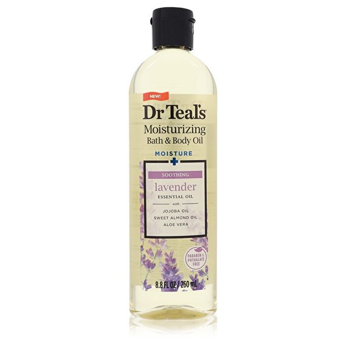 Dr Teal's Dr Teal's Badeöl Sooth &amp; Sleep mit Lavendel, reines Bittersalz-Körperöl Sooth &amp; Sleep mit Lavendel, 260 ml/8,8 oz