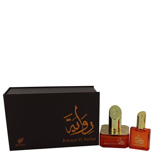 Afnan Riwayat El Ambar Eau de Parfum Spray + Free Travel Eau de Parfum Spray 1,7 oz 50 ml/1,7 oz