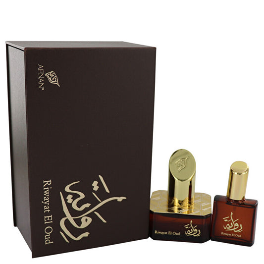 Afnan Riwayat El Oud Eau de Parfum Spray + Free Travel Eau de Parfum Spray 1,7 oz 50 ml/1,7 oz
