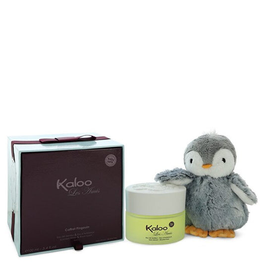 Kaloo Kaloo Les Amis Alkoholfreies Eau D'ambiance Spray + Gratis Pinguin-Stofftier 100 ml/3,4 Unzen