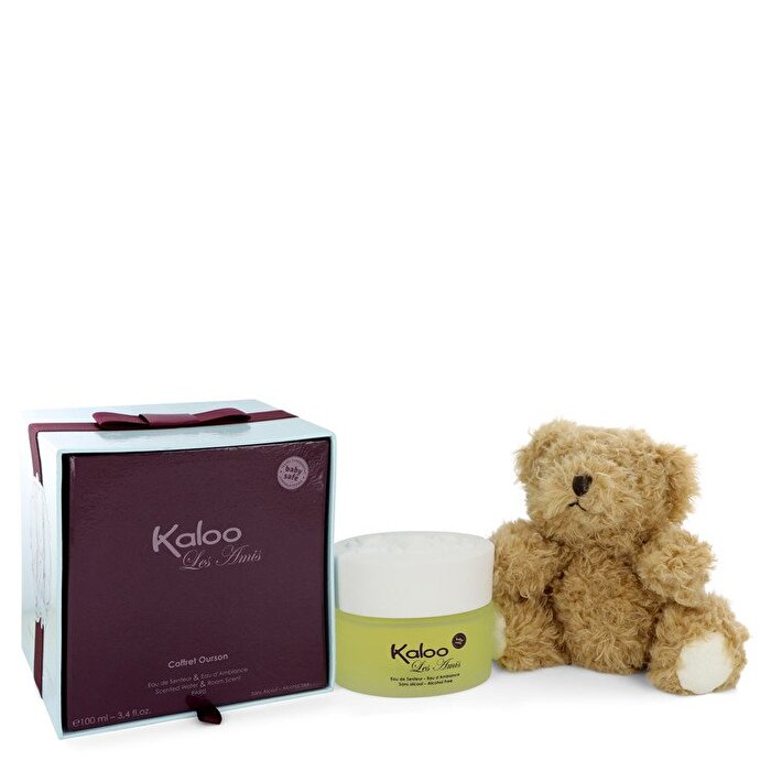 Kaloo Kaloo Les Amis Eau de Senteur Spray/Raumduftspray (alkoholfrei) + Gratis Fluffy Bear 100 ml/3,4 oz