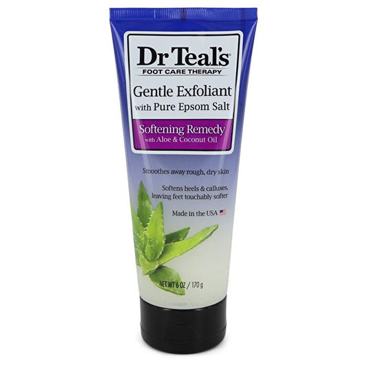 Dr Teal's Dr Teal's Sanftes Peeling mit reinem Bittersalz Sanftes Peeling mit reinem Bittersalz Weichmachendes Mittel mit Aloe und Kokosöl (Unisex) 177 ml/6 oz