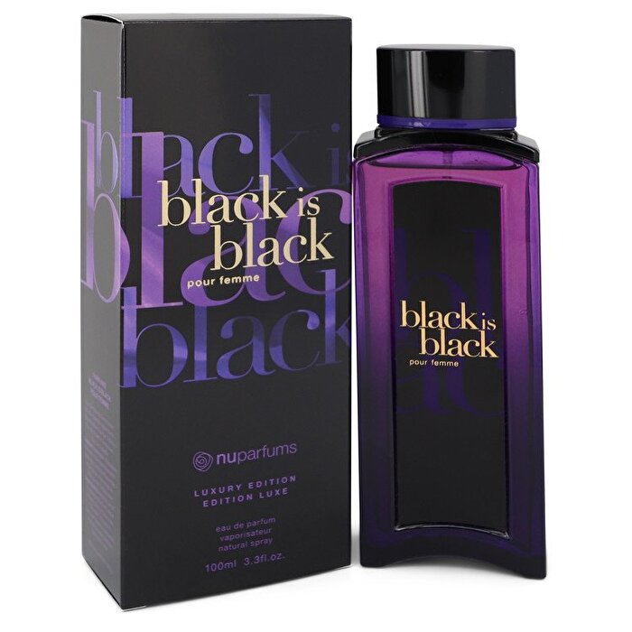 Nu Parfums Black Is Black Eau De Parfum Spray 100ml/3.3oz