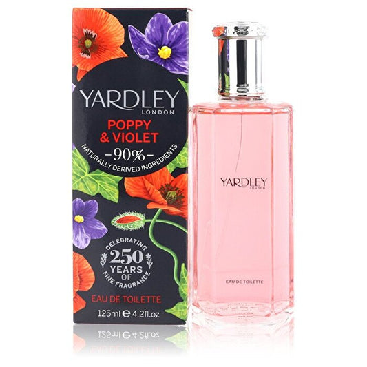 Yardley London Yardley Mohn &amp; Veilchen Eau De Toilette Spray 125ml/4.2oz