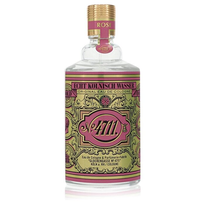 4711 4711 Floral Collection Rose Eau de Cologne Spray (Unisex, ohne Verpackung) 100 ml/3,4 oz