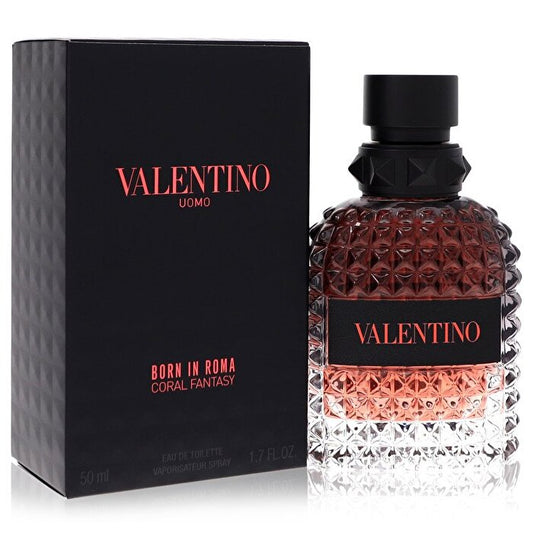 Valentino Uomo Born In Roma Coral Fantasy Eau De Toilette Spray 50ml/1.7oz