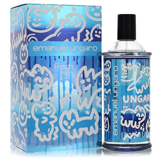 Ungaro Emanuel Ungaro Fresh For Him Eau de Toilette Spray 100 ml/3,4 oz