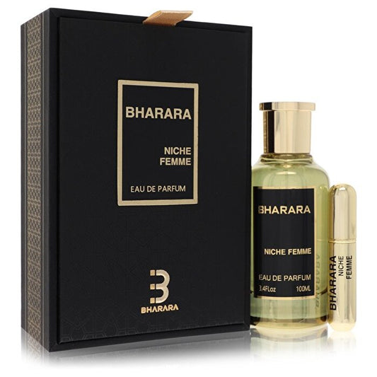 Bharara Beauty Bharara Niche Femme Eau de Parfum Spray + nachfüllbares Reisespray 100 ml/3,4 oz