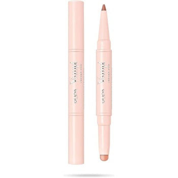 Pupa Vamp! Cremiger Duo-Lippenstift Nr. 001 Fair Nude 1 g