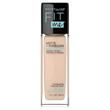 Maybelline – Fit Me Matte &amp; Poreless – Mattierende Flüssiggrundierung – Classic Ivory 120